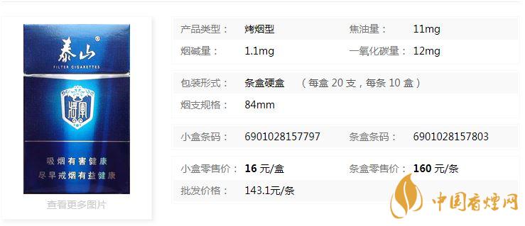 泰山硬功勛多少錢？泰山硬功勛香煙價格表及圖片2020