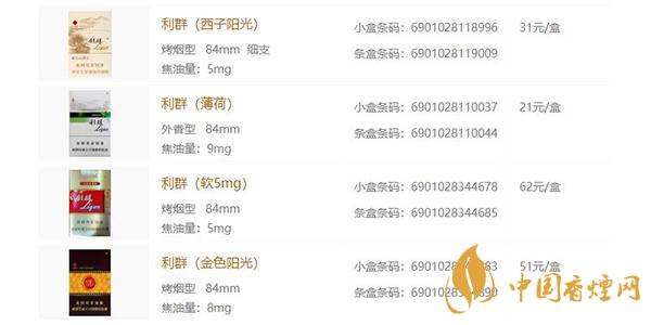 利群香煙多少錢(qián)一包  利群香煙有多少種類(lèi)