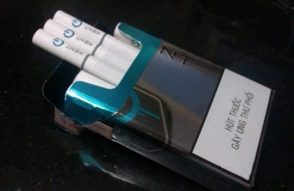 越南KENT(健牌)香煙價(jià)格表和圖片 越南健牌香煙薄荷爆珠多少錢(qián)一包